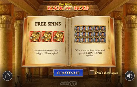 Book of Dead Free Spins Bonus .